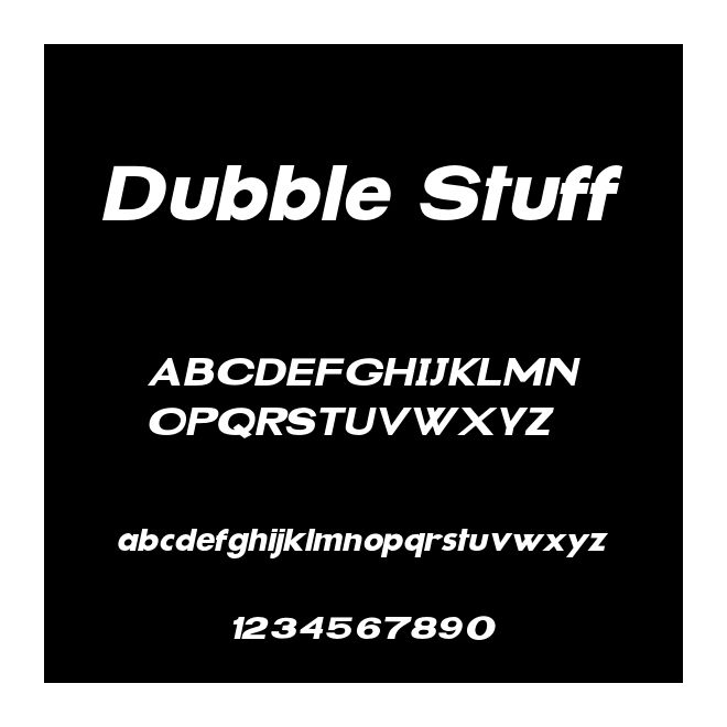 Dubble Stuff