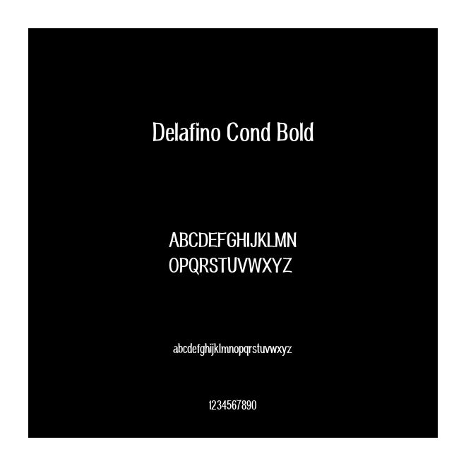 Delafino Cond Bold