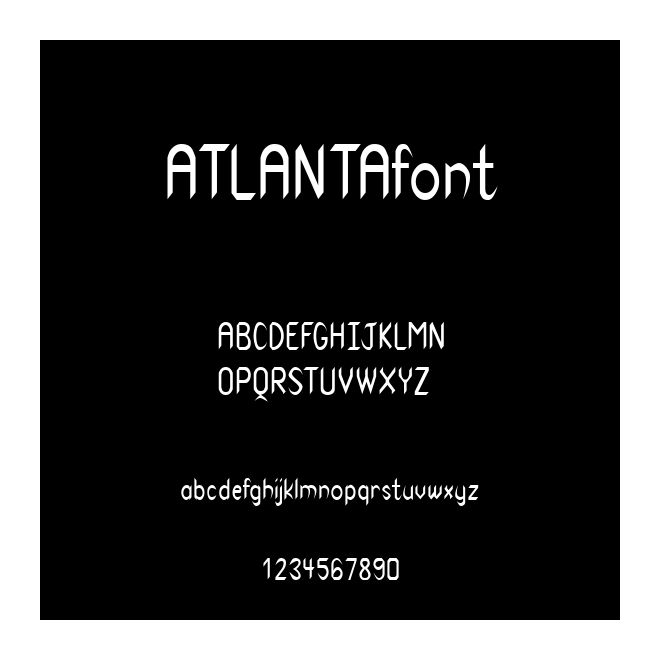 ATLANTAfont