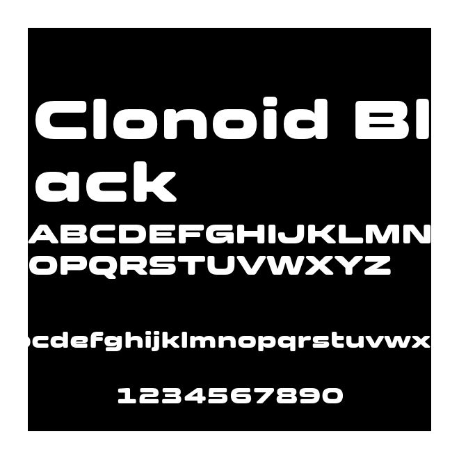 Clonoid Black