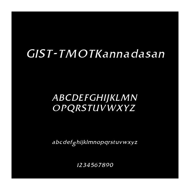 GIST-TMOTKannadasan