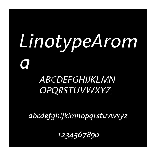 LinotypeAroma