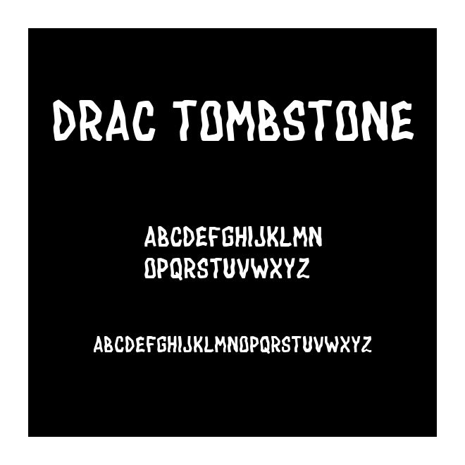 Drac Tombstone