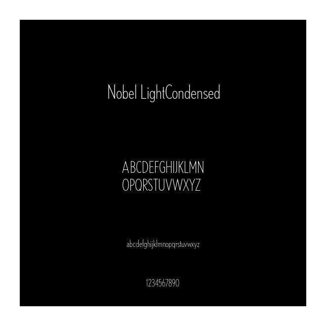 Nobel LightCondensed