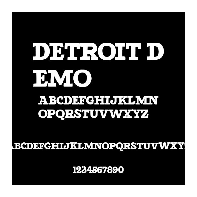 Detroit DEMO