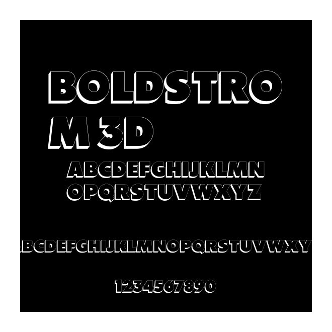 Boldstrom 3D