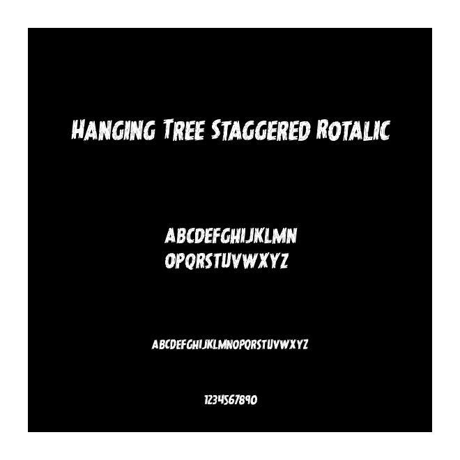 Hanging Tree Staggered Rotalic