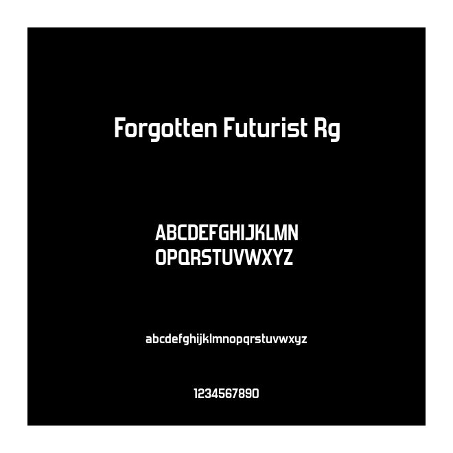 Forgotten Futurist Rg