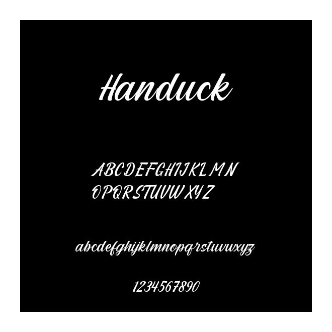 Handuck