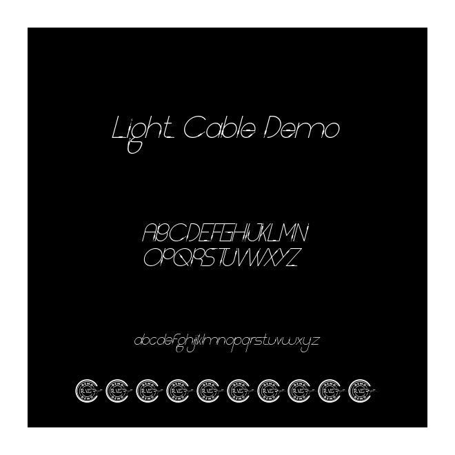 Light Cable Demo