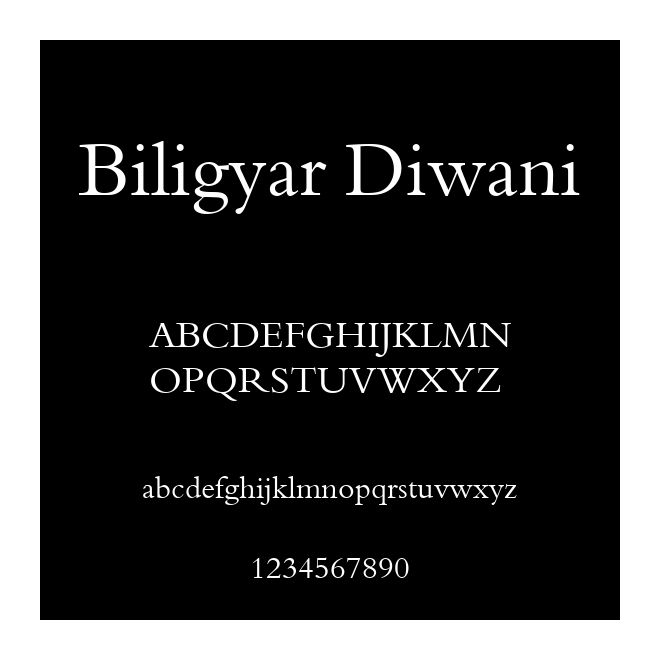 Biligyar Diwani