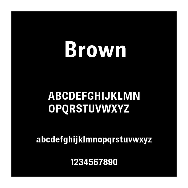 Brown
