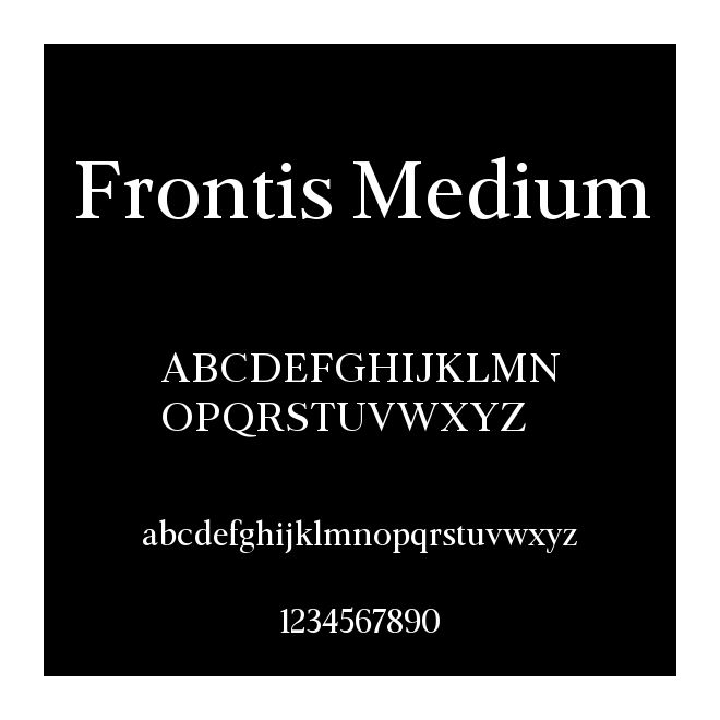 Frontis Medium