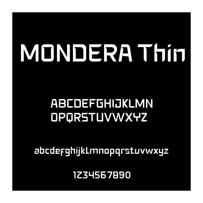 MONDERA Thin