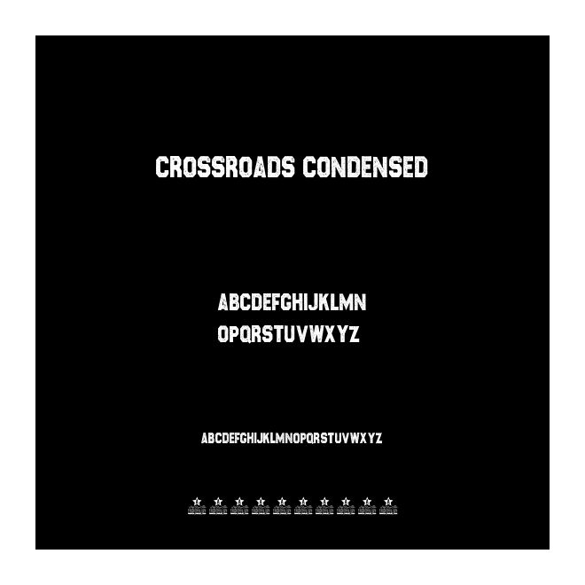 CROSSROADS CONDENSED