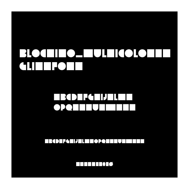 Blockino_MulticolorEnglishfont