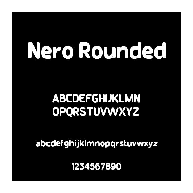 Nero Rounded