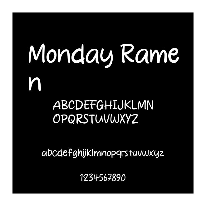 Monday Ramen