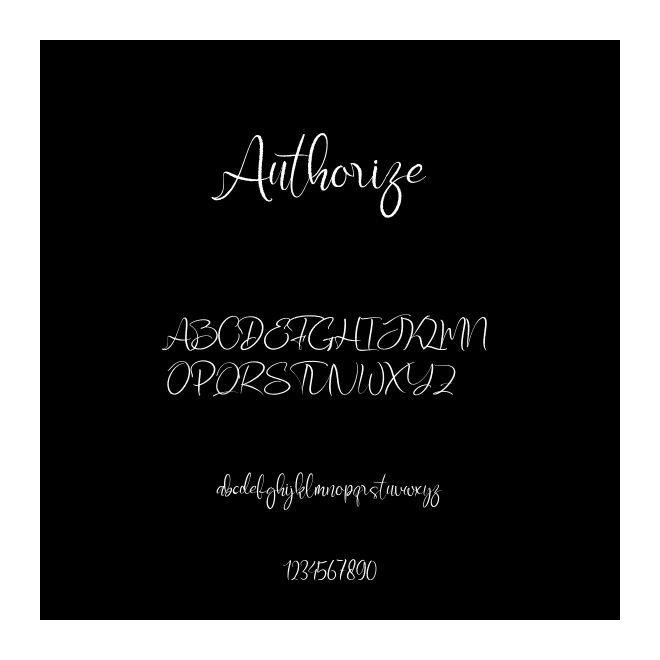 Authorize