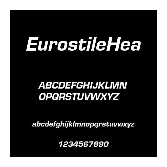 EurostileHea