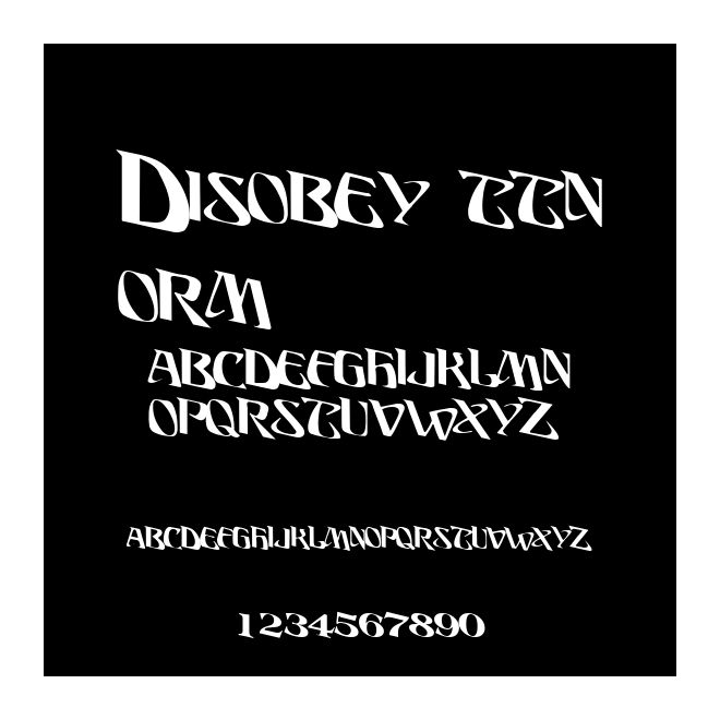 Disobey ttnorm