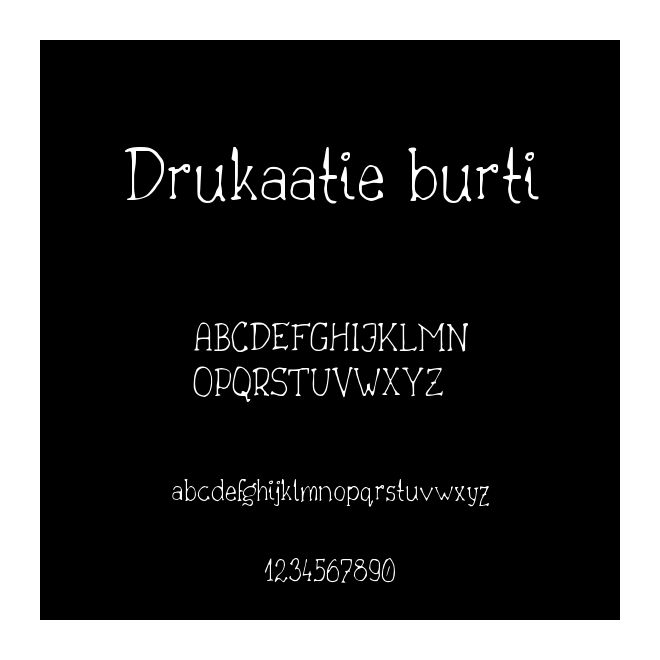 Drukaatie burti