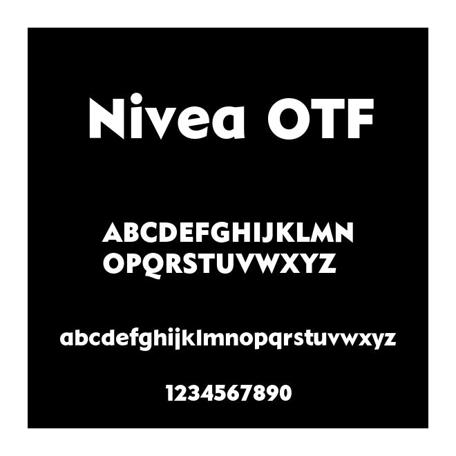 Nivea OTF
