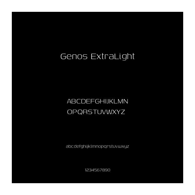 Genos ExtraLight