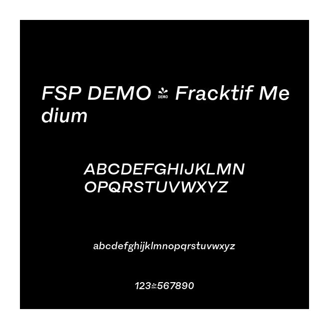 FSP DEMO - Fracktif Medium