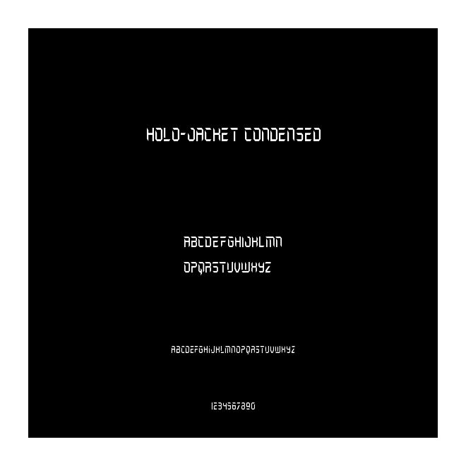 Holo-Jacket Condensed
