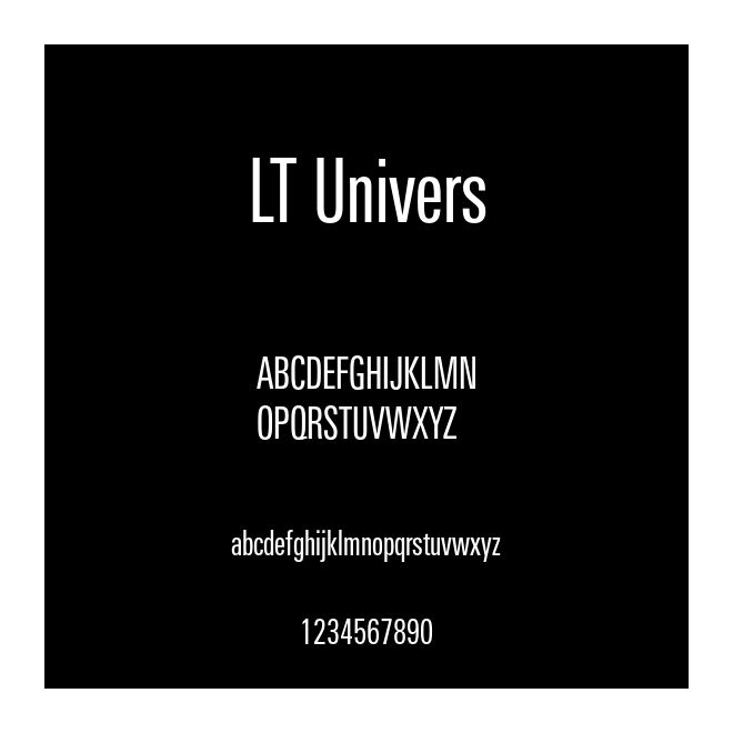 LT Univers