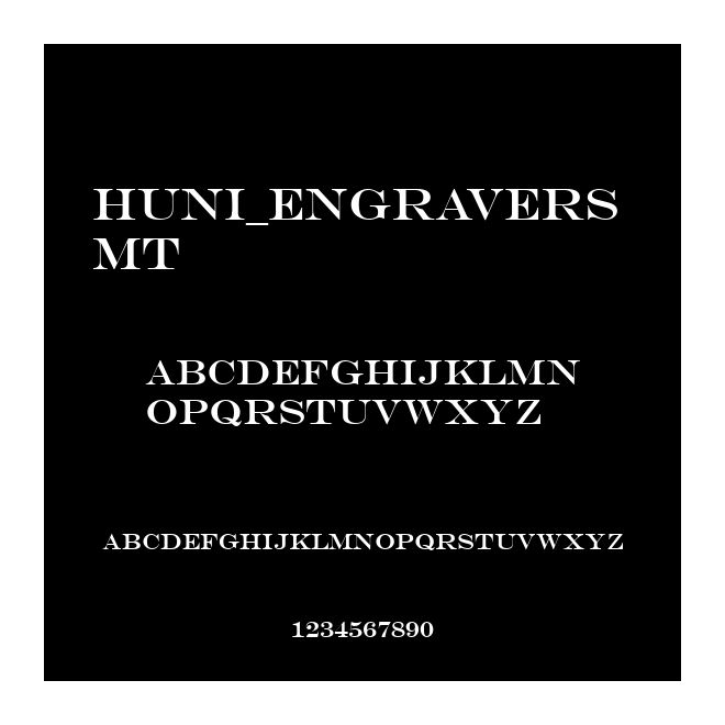Huni_Engravers MT