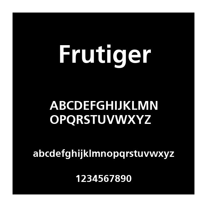 Frutiger