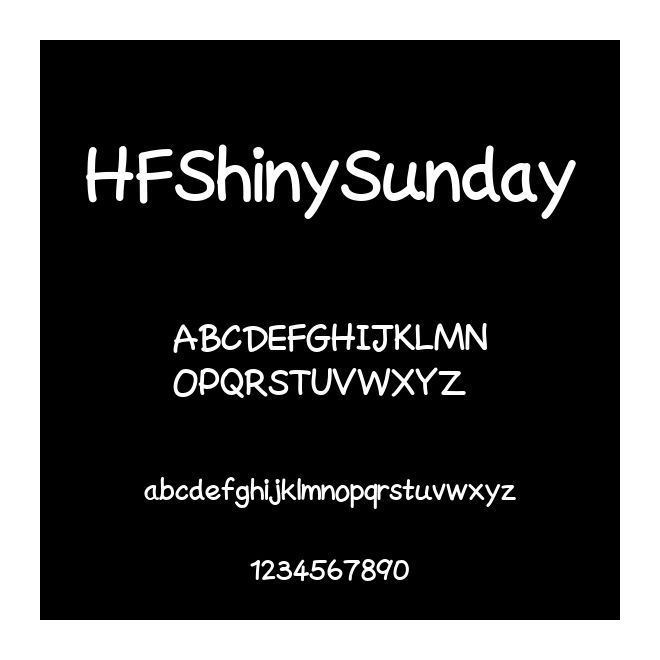 HFShinySunday