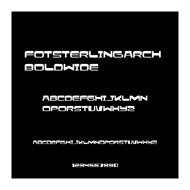 FOTSterlingarch Boldwide