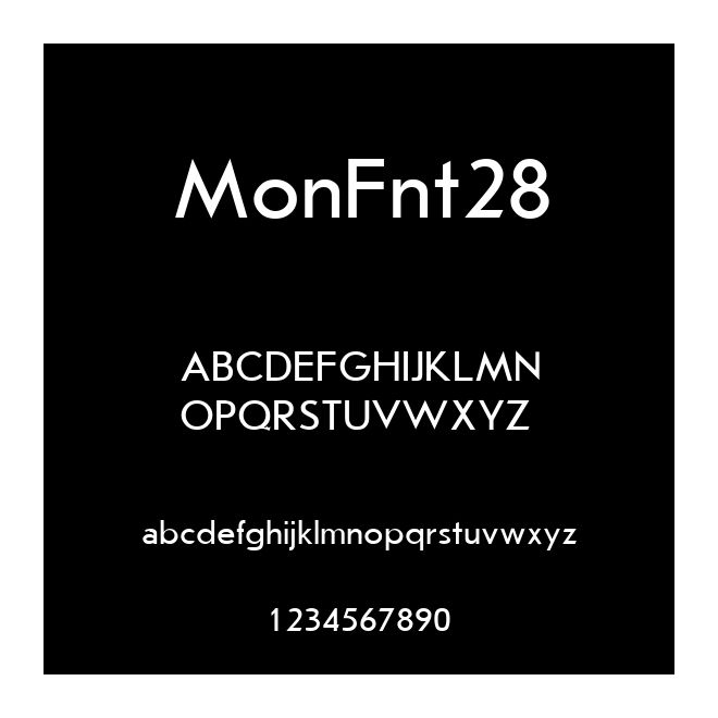 MonFnt28