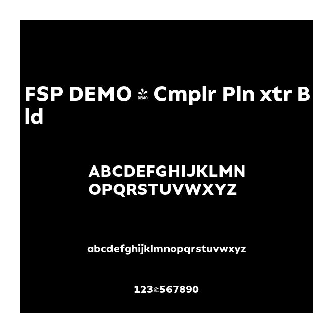 FSP DEMO - Cmplr Pln xtr Bld