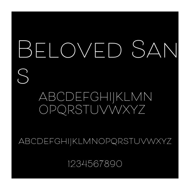 Beloved Sans