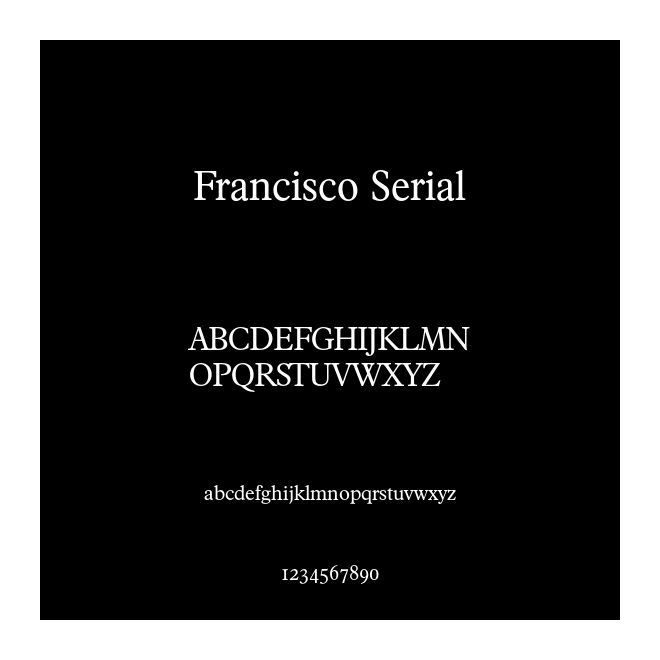 Francisco Serial