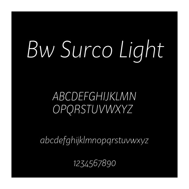 Bw Surco Light