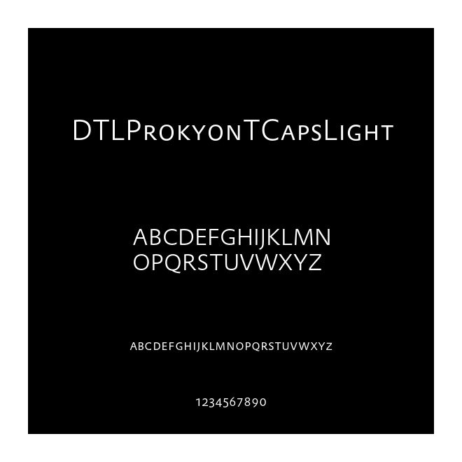 DTLProkyonTCapsLight