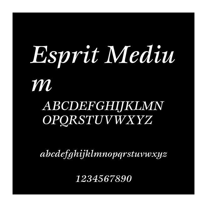 Esprit Medium