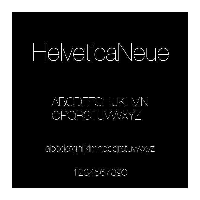 HelveticaNeue