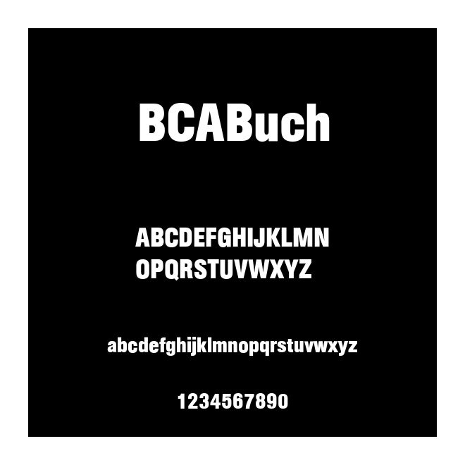 BCABuch