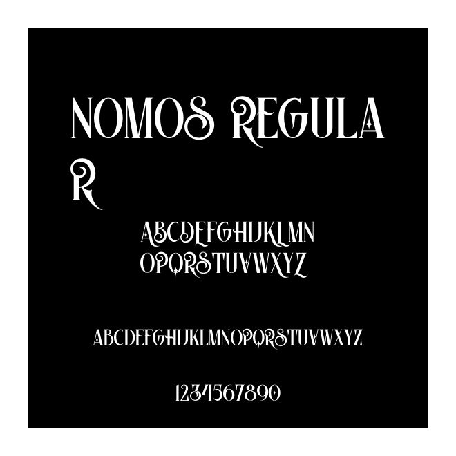 Nomos Regular