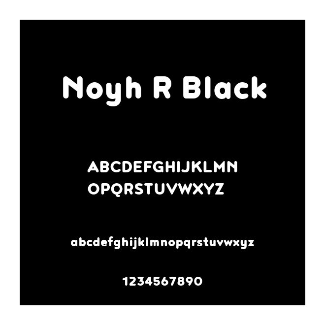 Noyh R Black