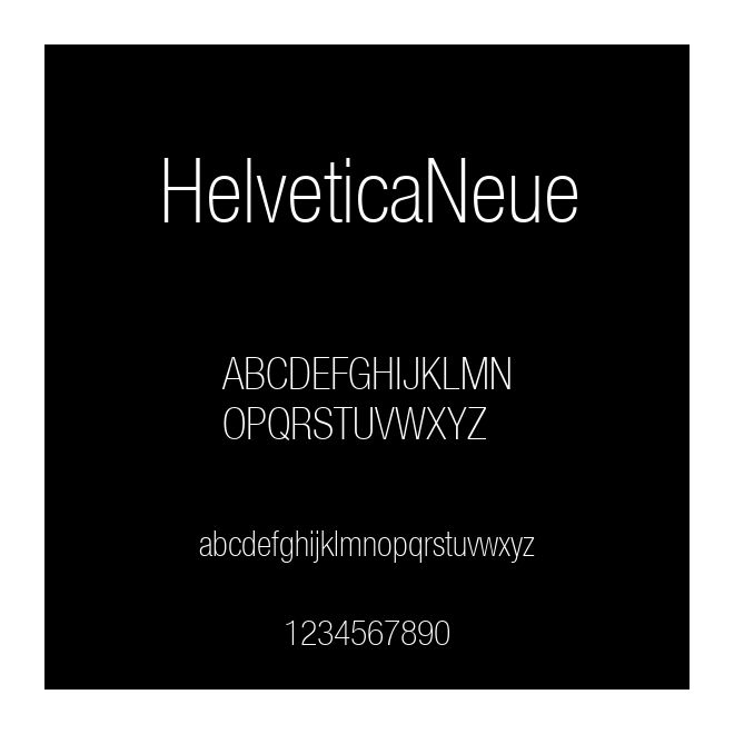 HelveticaNeue