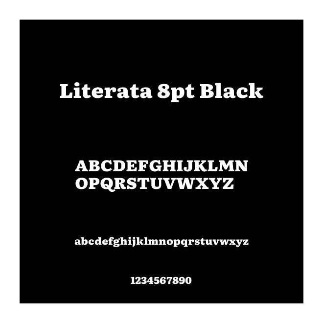 Literata 8pt Black
