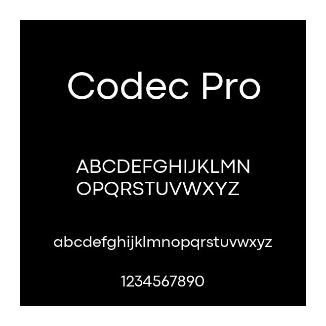 Codec Pro