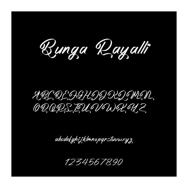 Bunga Rayalli